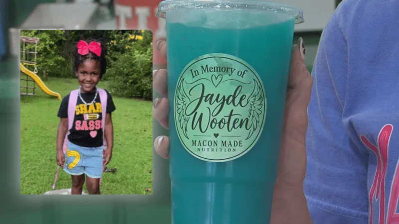 Macon business supports family of late Jones County Pre-K student with special 'Jayde' tea