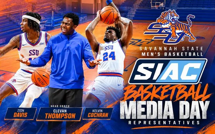 Thompson, Davis, And Cochran To Represent Savannah State At SIAC Basketball Media Day