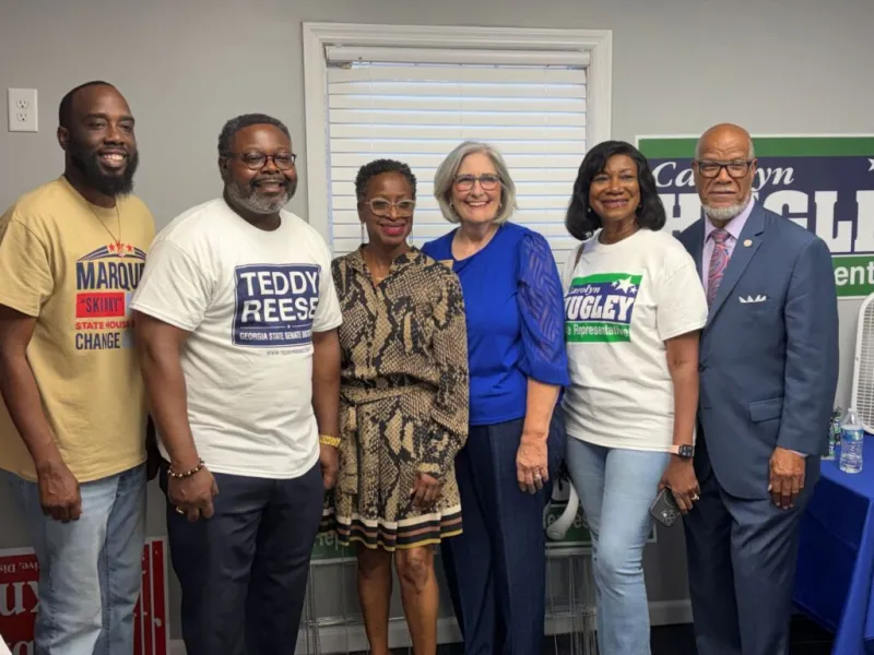 Local Democrats ask voters to bring 'full ballot energy' in November