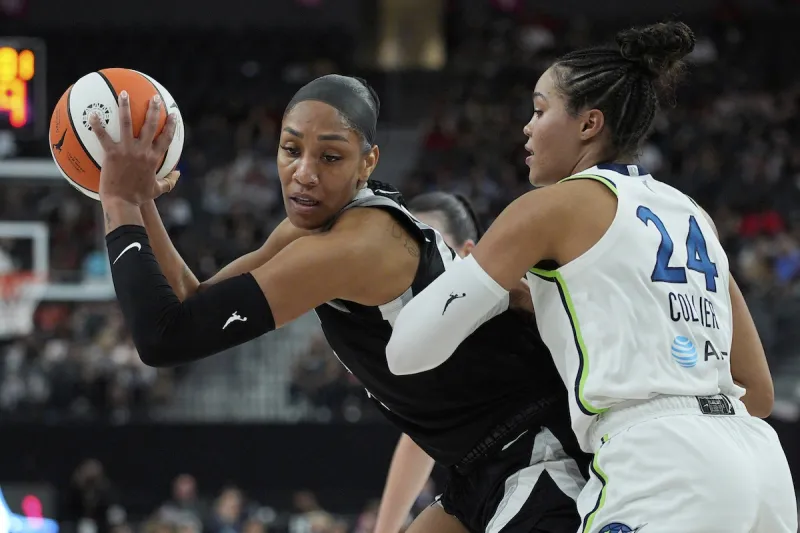 A'ja Wilson wins AP WNBA Player of the Year; Angel Reese top defensive player