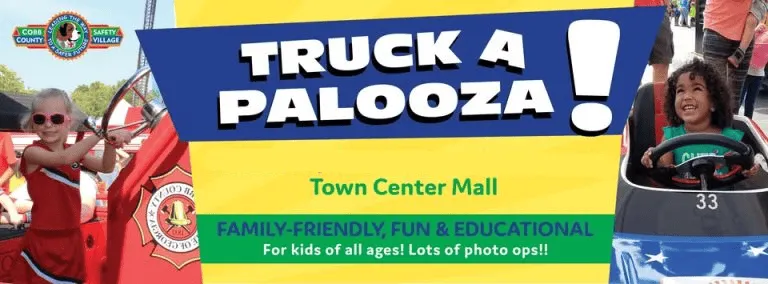Bring the kids to Truck-A-Palooza at Town Center Mall on Saturday, Oct. 3rd