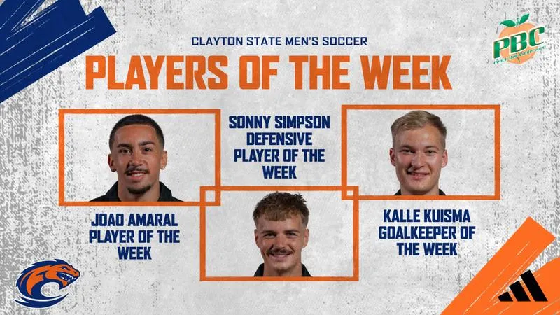 Amaral, Simpson, and Kuisma Bring Home PBC Players of the Week Honors