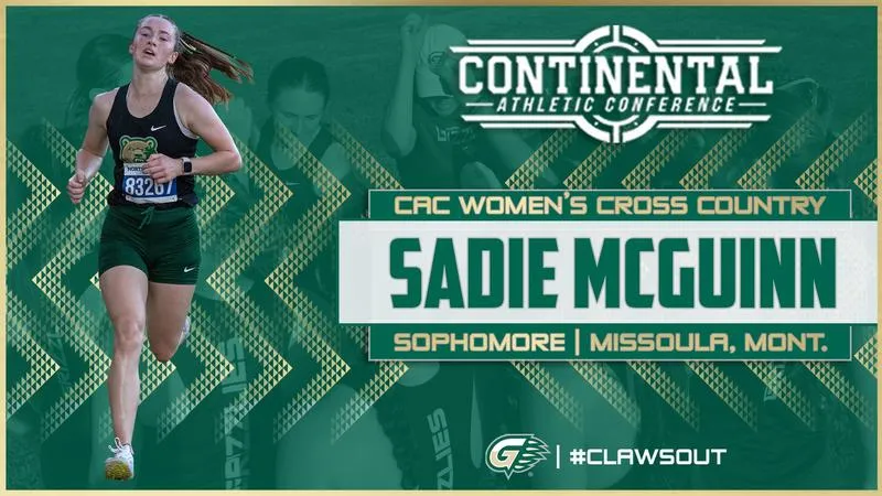 McGuinn Again Honored as CAC Women's Cross Country Runner of the Week
