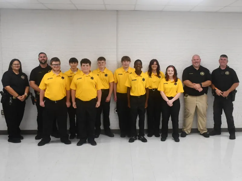 HCSO Explorers volunteer nearly 150 hours at Chattahoochee Mountain Fair