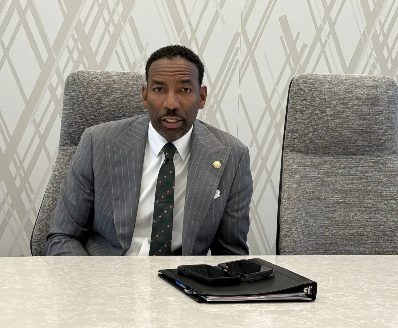 Atlanta Mayor Andre Dickens says he's focused on implementing transit plans