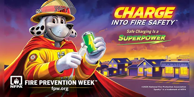 Lowndes Fire Rescue Shares Safe Charging Tips for Fire Prevention Week