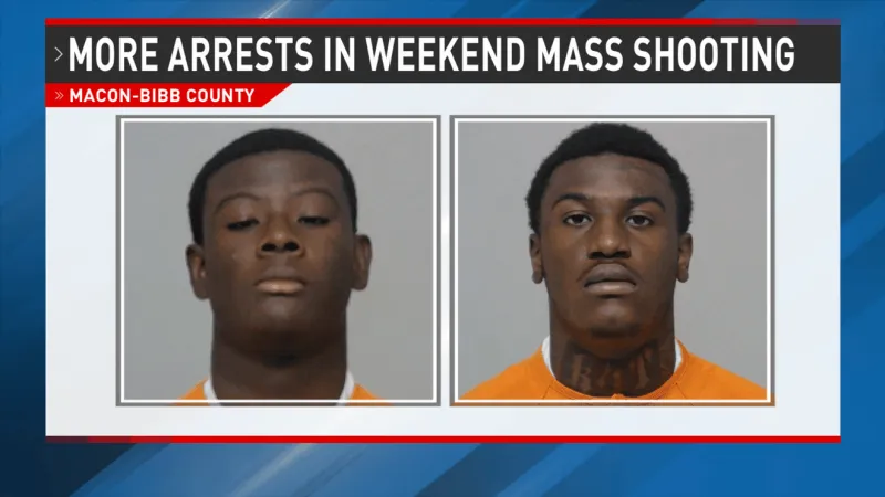 Two more arrested as Bibb deputies continue Carolyn Crayton Park shooting probe