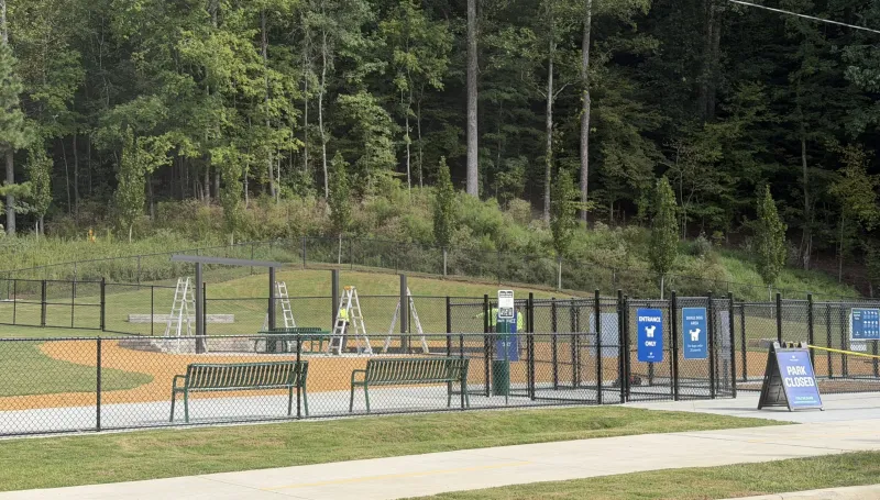Morgan Falls Dog Park to reopen with new shade canopies this October