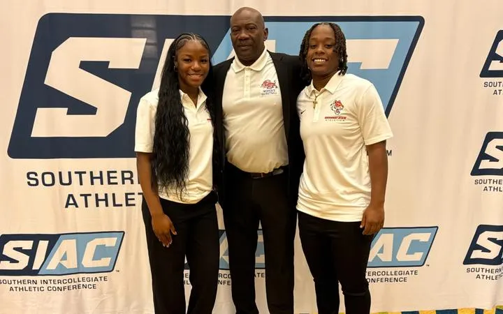 Women's Basketball Participates In SIAC Basketball Media Day