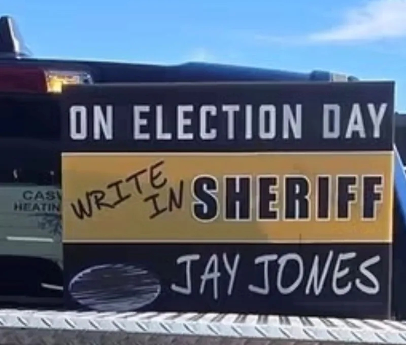 Lee County voters launch grassroots effort to write in Sheriff Jay Jones