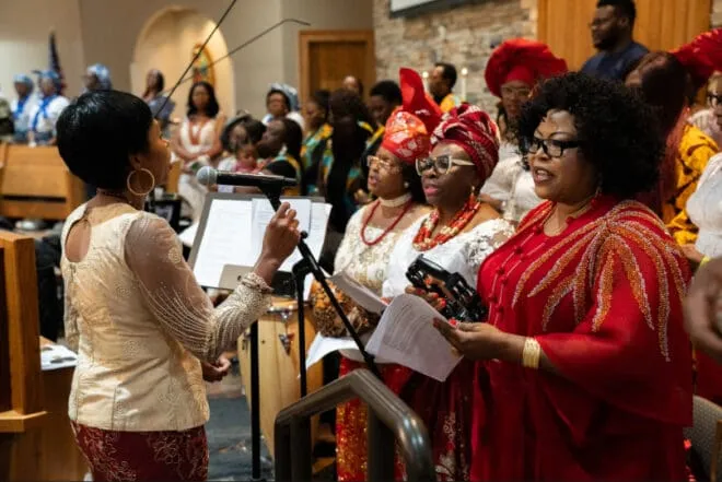 Learning about Atlanta's Pan African Catholic Organization