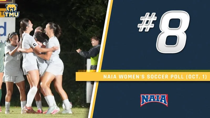 TMU Ranks No. 8 in Latest NAIA Women's Soccer Poll