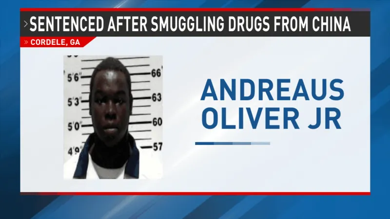 Cordele man gets 14 years in federal prison in China-to-Georgia fentanyl ring