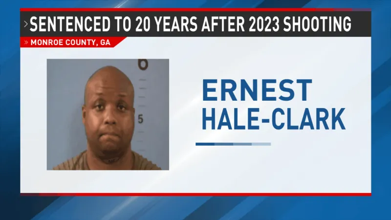 Monroe County jury convicts man in 2023 Bolingbroke shooting; judge hands 20-year term