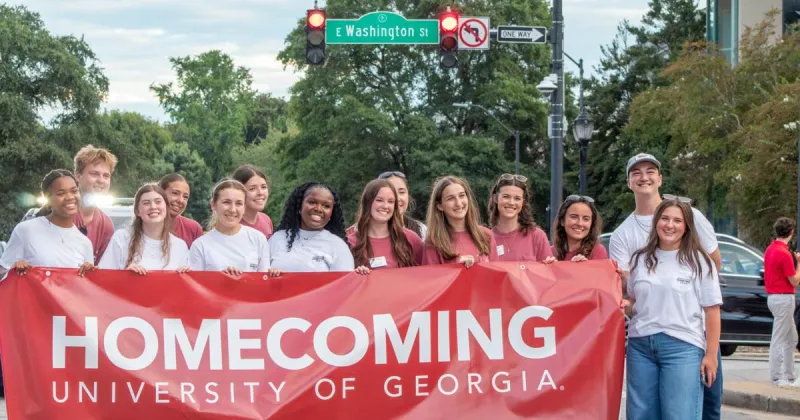 'Dawgs never bark alone': annual UGA Homecoming Parade unites university community