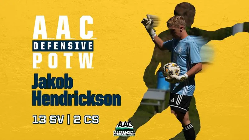 Jakob Hendrickson earns AAC Defensive Player of the Week