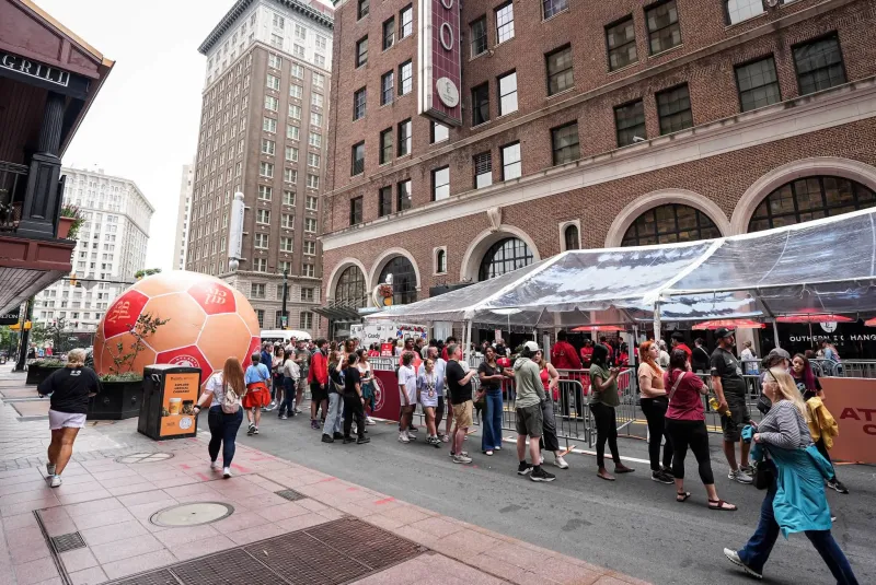 Atlanta's newest pro sports team hosts launch party for fans