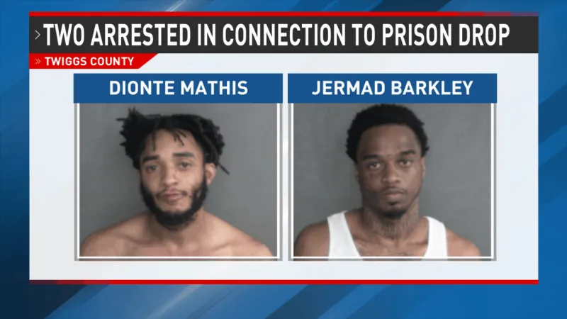 Two men jailed after I-16 chase linked to Smith State Prison drone contraband drop