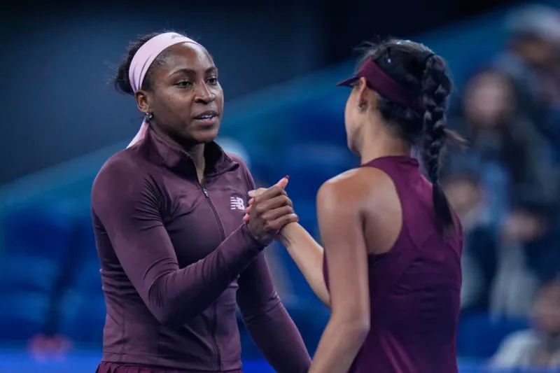 Gauff says an 'insane' wave of racist abuse followed a disputed point at China Open