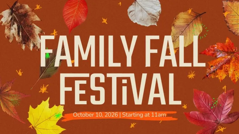 FREE Family Fall Festival in Suwanee this Saturday