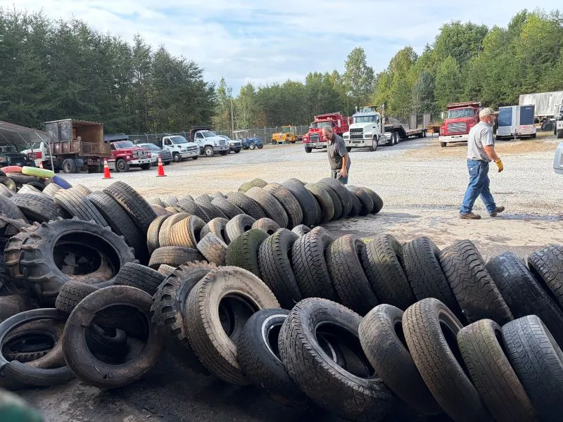 White County collects nearly 1,500 tires at recycling event