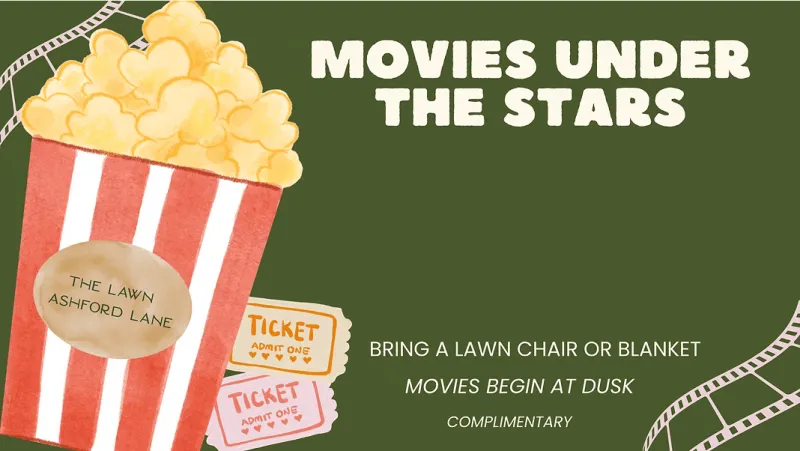Movies Under the Stars at Ashford Lane: see a free Halloween movie on Fridays in October