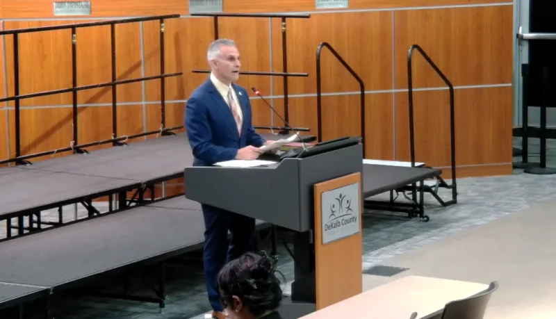 DeKalb County Board of Education votes Dr. Norman C. Sauce as permanent superintendent
