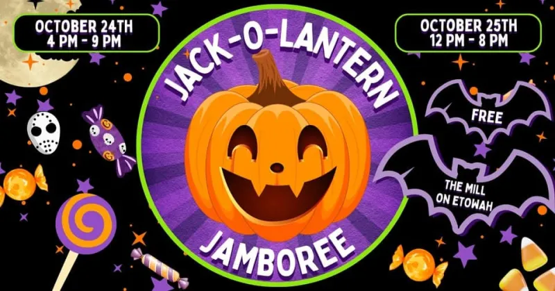 FREE! Jack O'Lantern Jamboree in Canton on October 24th & 25th
