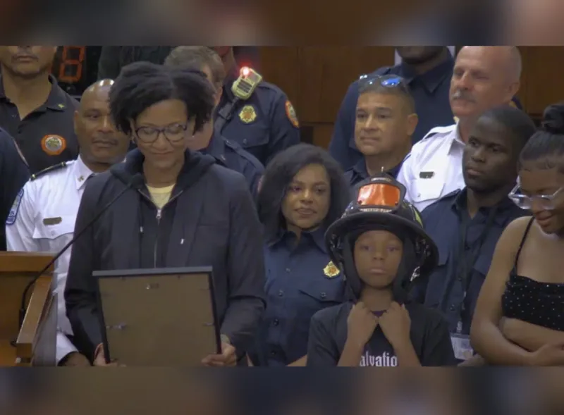 10-year-old honored for heroic actions in College Park house fire