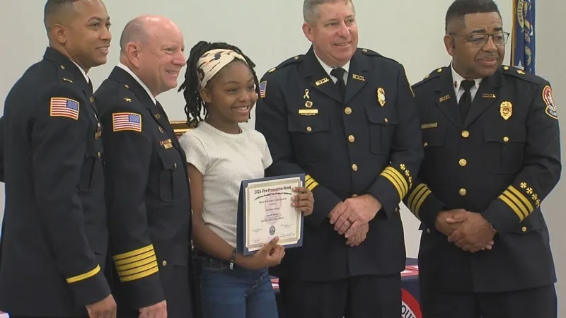 Macon-Bibb Fire Department launches Fire Prevention Week, honors contest winners
