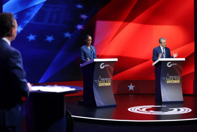 Bottoms, Jackson face each other for first, and likely only, time in Georgia governor's race