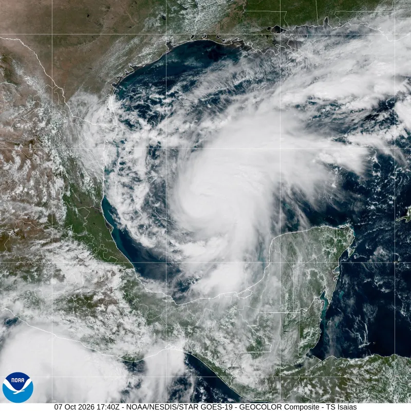 Tropical Storm Isaias quickly strengthening