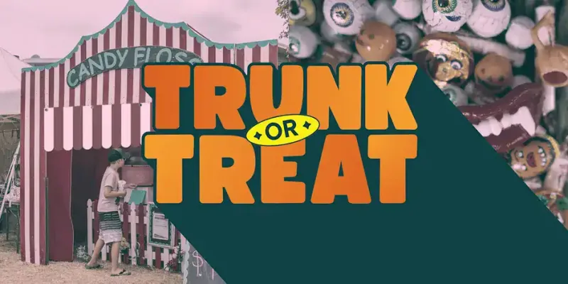 FREE! Trunk-or-Treat and inflatable corn maze in East Cobb on October 24th
