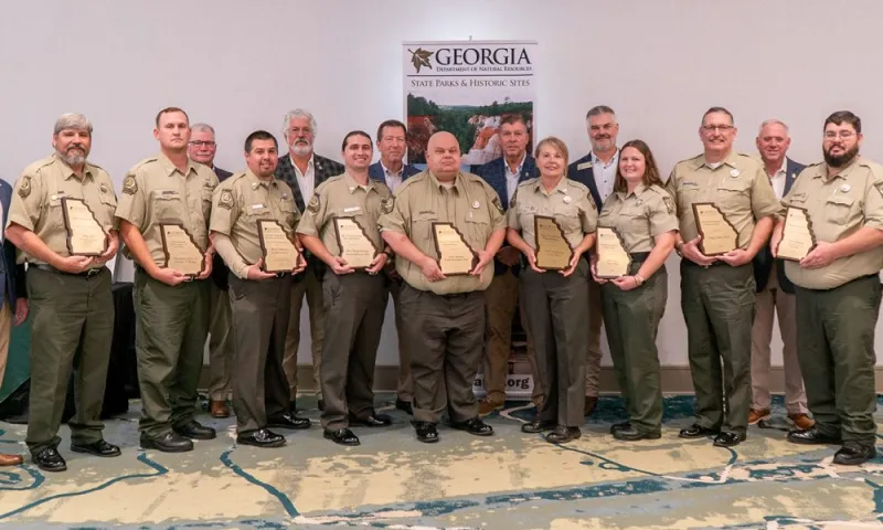 Georgia State Park Managers Receive Accolades -- Award Ceremony 2026