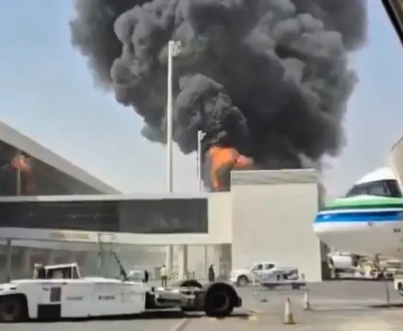 Missile strikes a passenger terminal at Riyadh airport and many are wounded, official says