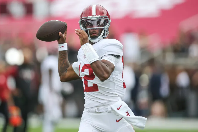 Soggy, windy and huge stakes: No. 2 Georgia vs. No. 6 Alabama takes center stage