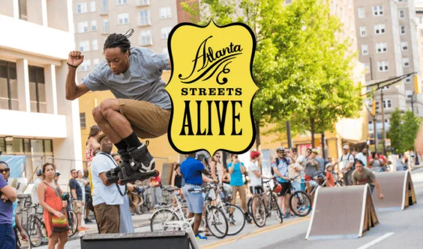 Atlanta Streets Alive: The Southwest Route (West End to Grant Park) returns on Sunday, October 18th