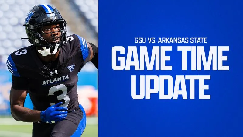 Game Time Announced for Arkansas State Matchup