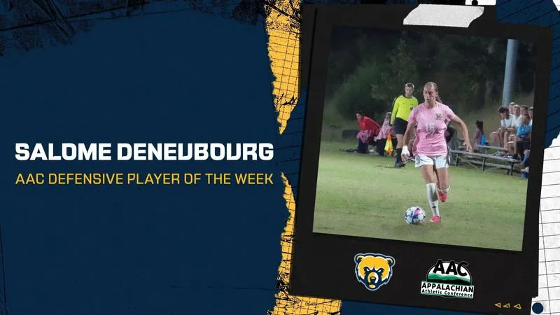 Deneubourg Named AAC Defensive Player of the Week