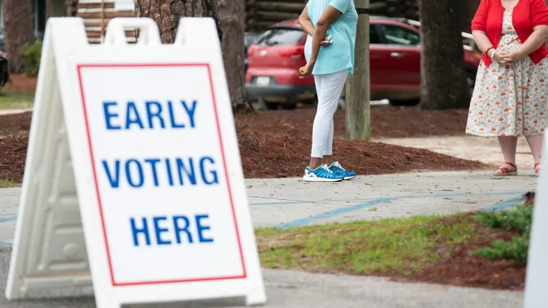 Early voting in Georgia officially underway | Last day to vote early Oct. 30