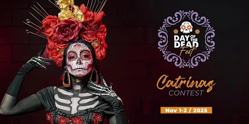Dia de los Muertos (Day of the Dead) festival at Plaza las Americas in Lilburn on Nov. 1st