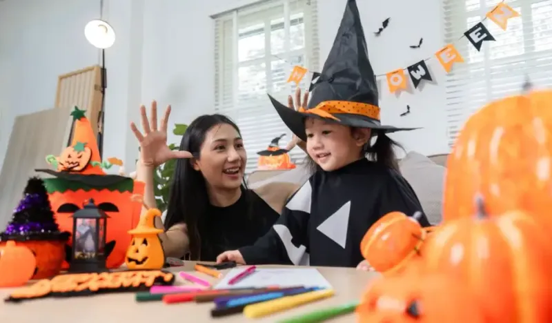 Stretching the budget for Halloween