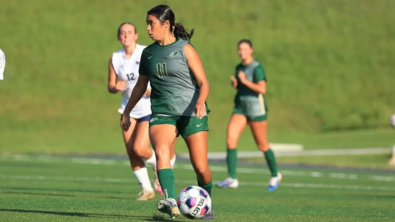 Delgado's Late Tally Lifts Women's Soccer Past Bellevue 2-1 in CAC Battle