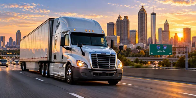 Long-Distance Truck Driving Named Georgia's Loneliest Job for Men