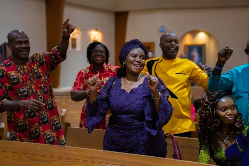Pan African Mass captures the joy of worship
