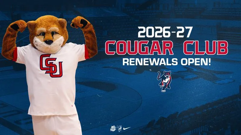 Columbus State Athletics Announces 2026--27 Cougar Club Membership Opportunities