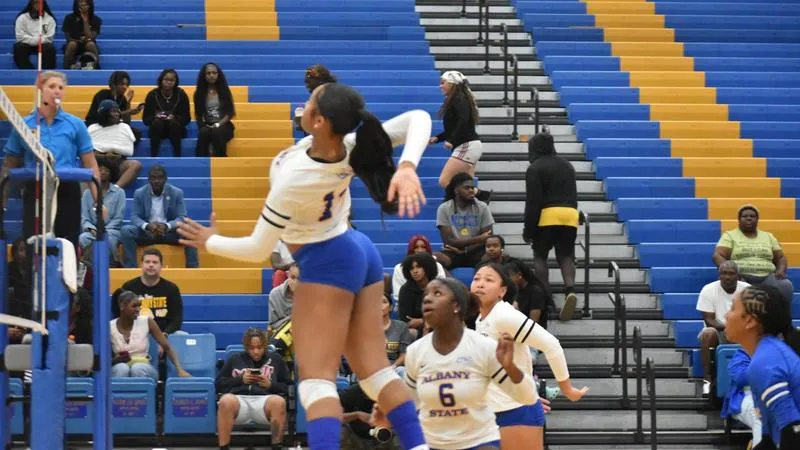 Albany State Extends Winning Streak to Nine with Four-Set Victory Over Edward Waters
