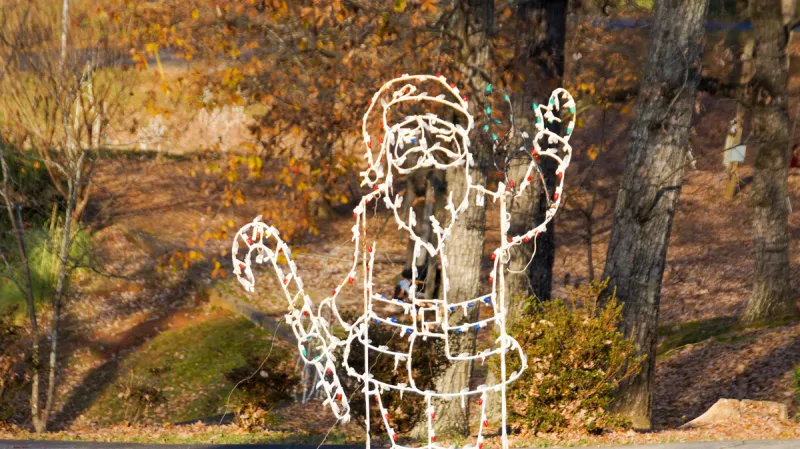 Cornelia prepares to light up the holidays at City Park