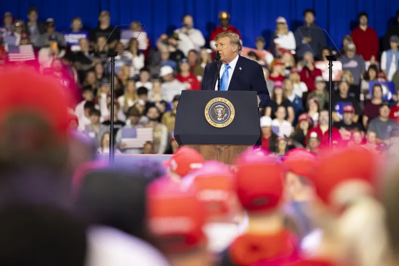 Trump touts his power at Kentucky rally to energize voters ahead of midterm elections
