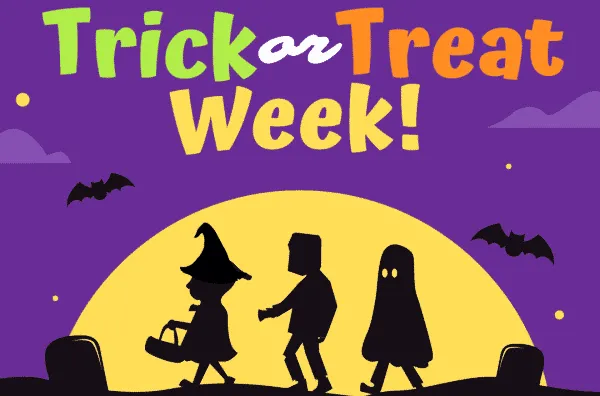 Trick-or-Treat Week in Downtown Decatur runs from Oct. 25th thru Halloween